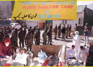 blood donation in kashmir