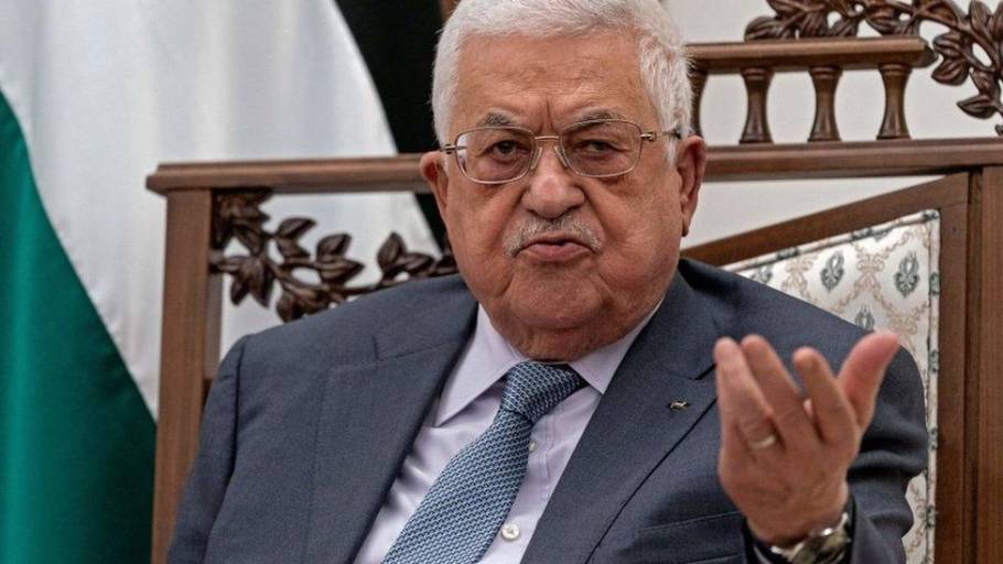 Palestinian president accuses Israel of Holocaust