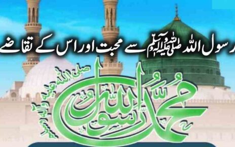 حب رسولﷺ، آداب اور تقاضے