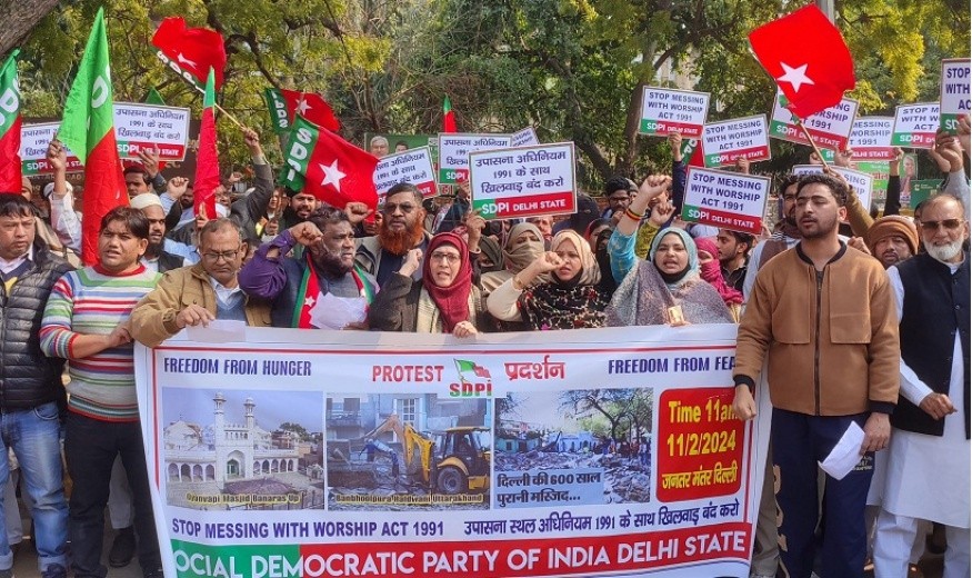 sdpi protest